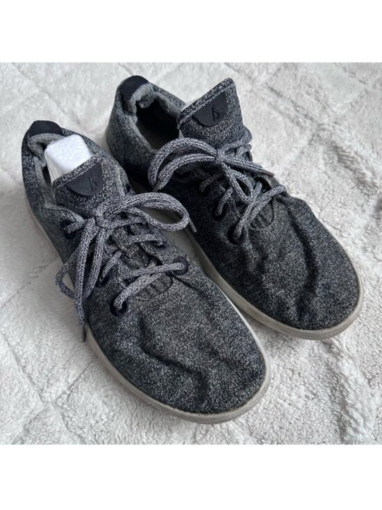 Allbirds | Natural Gray Men\'s Wool Runner Gym Shoes | Size M13 main image 7